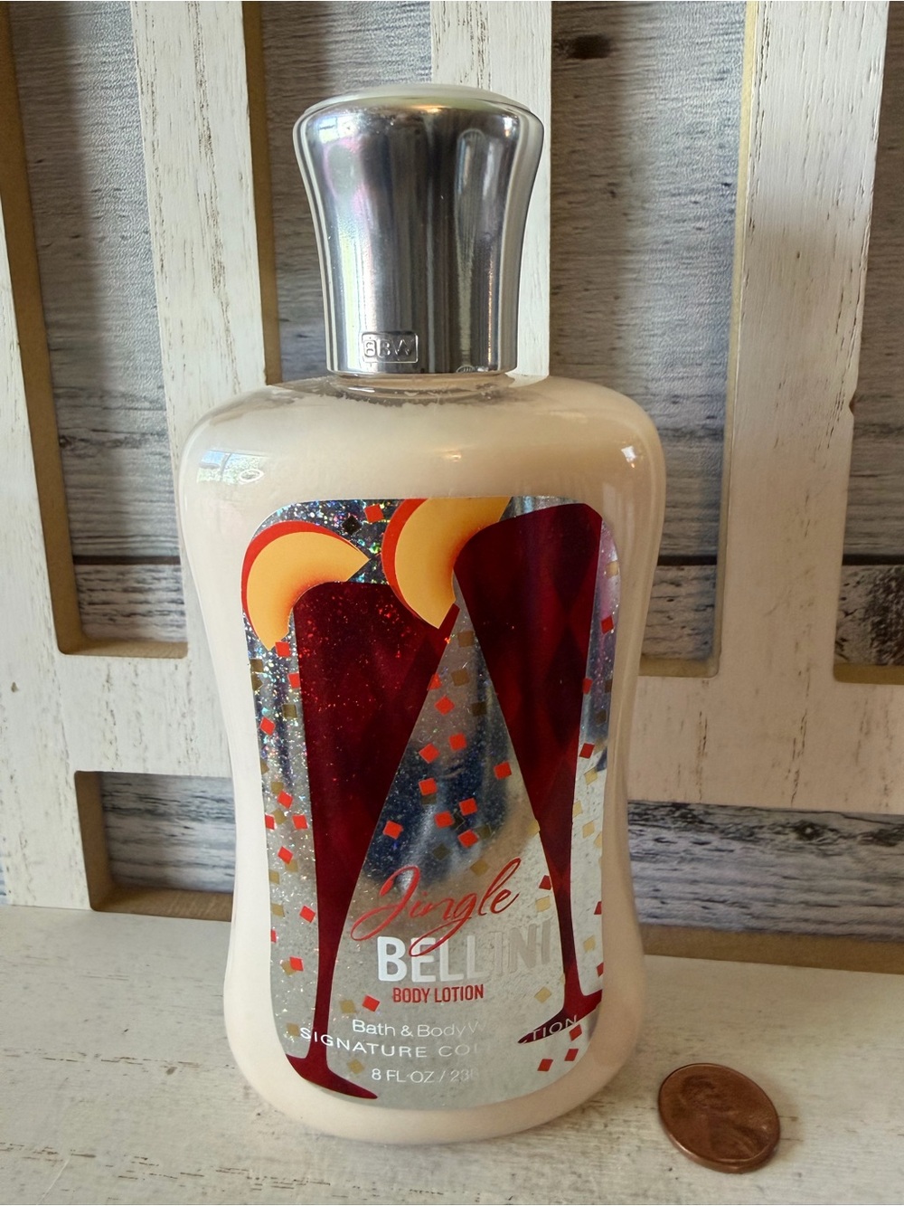 Bath & Body Works JINGLE BELLINI Discontinued Rare Holiday Signature Body Lotion